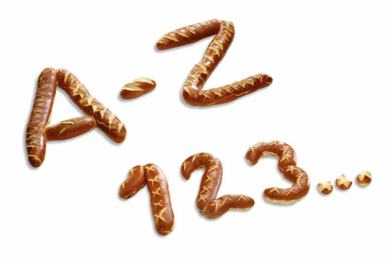 Buchstaben und Zahlen