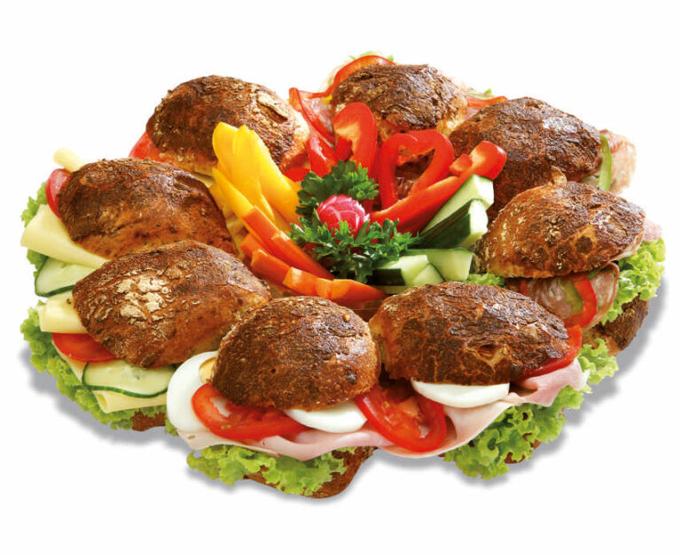 KnusperKranz bunt belegt